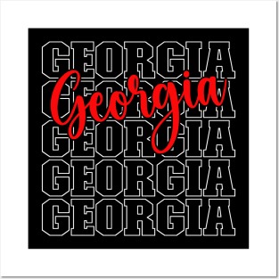 Georgia Posters and Art